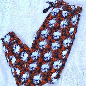 Biker Skulls Unisex Jogging Pants S/M - Harley Davidson